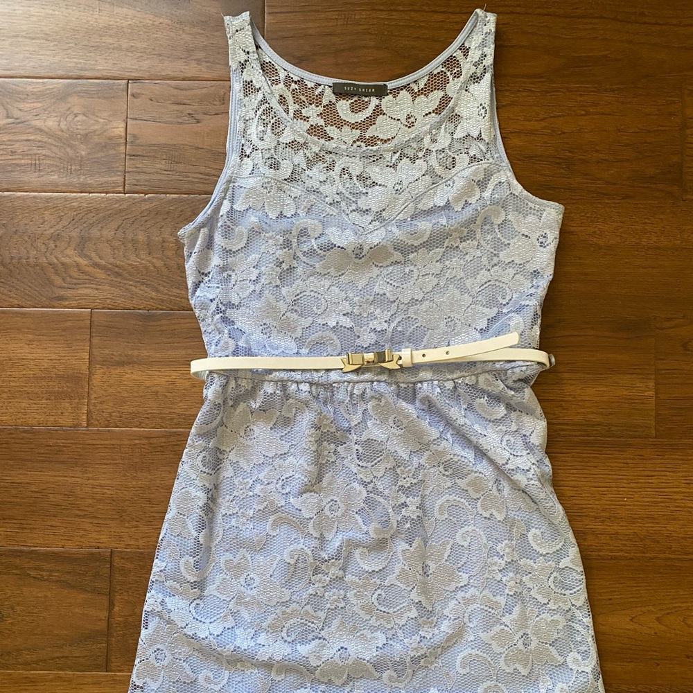 Lavender Lace Suzy Shier Dress